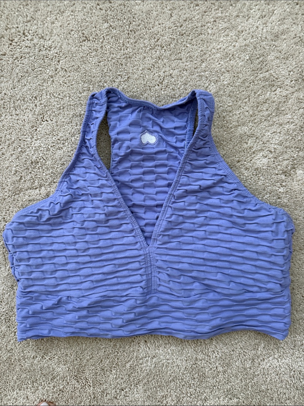 Booty by Brabants Curvy Chrome V-Neck Sports Bra